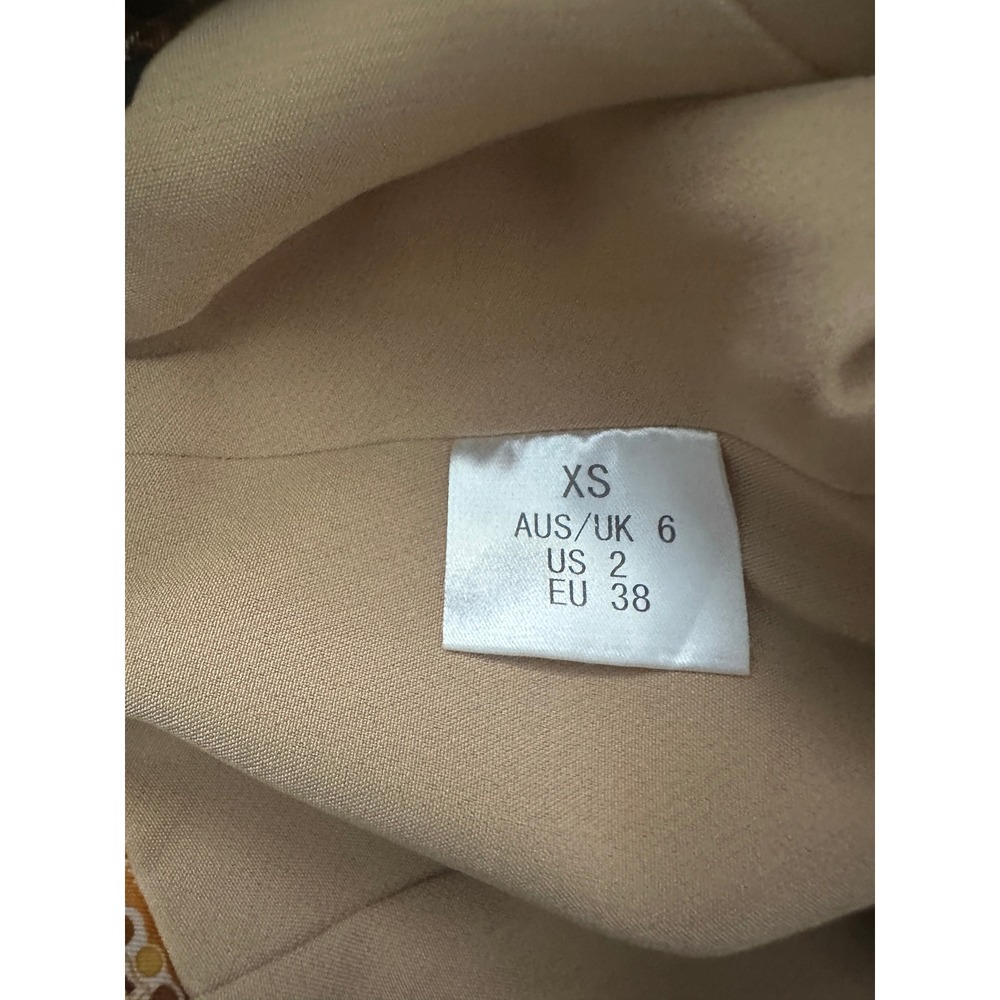Bronx and Banco Bedouin Shorts Women Size 2 XS Yellow High Waist Runway - Picture 8 of 8